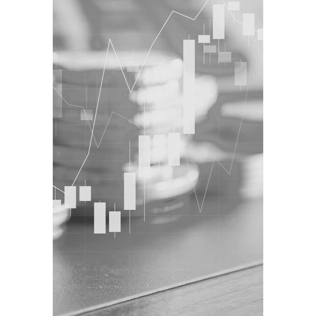 Kit 3 Quadros Decorativos Mercado Financeiro Sócio Investidores Ações Números Exponenciais
