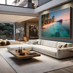 Quadro Decorativo Tropical Sereno