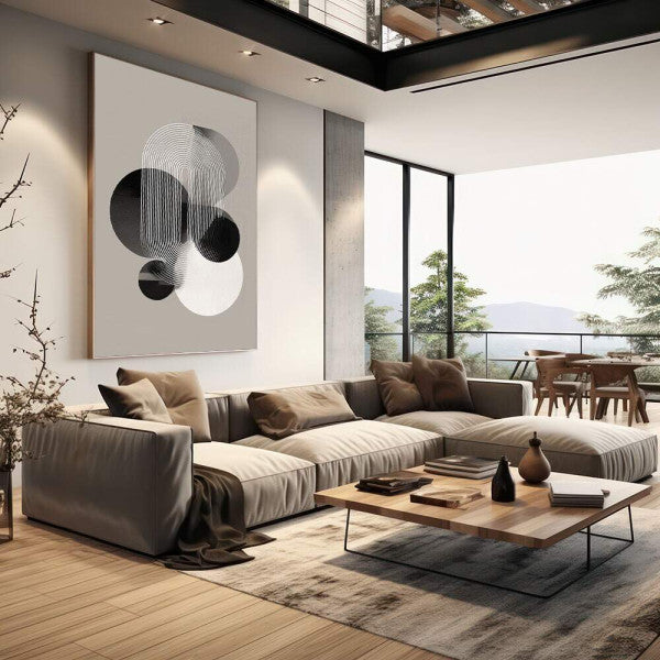 Quadro Decorativo Moderno Geométrico