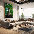 Quadro Decorativo Tronco da Vida com Força
