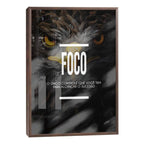 Quadro Decorativo Motivacional Foco - Inspire Seu Ambiente com Estilo