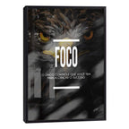 Quadro Decorativo Motivacional Foco - Inspire Seu Ambiente com Estilo