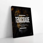 Quadro Decorativo Motivacional Tenacidade - Inspire Seus Dias com Arte