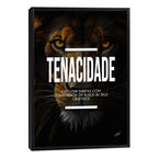Quadro Decorativo Motivacional Tenacidade - Inspire Seus Dias com Arte