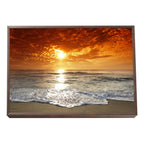 Quadro Decorativo Mar ao Pôr do Sol: Beleza Serena