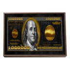 Quadro Decorativo Inspiração de Riqueza - 1 Milhão dólares