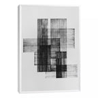 Quadro Decorativo: Elegância Geométrica Preto e Branco