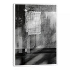 Quadro Decorativo: Elegância Monocromática Abstrata