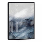 Quadro Decorativo Navegue em Águas Abstratas e Vibrantes