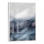 Quadro Decorativo Navegue em Águas Abstratas e Vibrantes