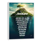 Quadro Decorativo Ilha do Sucesso - Captura Seus Sonhos