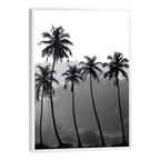 Quadro Decorativo Silhuetas Tropicais: Impacto Visual Único