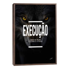 Quadro Decorativo Motivacional 'Execução' - Estilo Moderno para Sua Casa