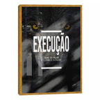 Quadro Decorativo Motivacional 'Execução' - Estilo Moderno para Sua Casa