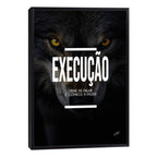 Quadro Decorativo Motivacional 'Execução' - Estilo Moderno para Sua Casa