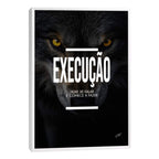 Quadro Decorativo Motivacional 'Execução' - Estilo Moderno para Sua Casa