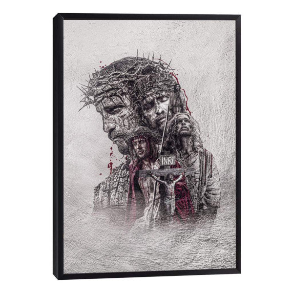 Quadro Decorativo: Visão Inspiradora de Jesus na Cruz