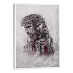 Quadro Decorativo: Visão Inspiradora de Jesus na Cruz