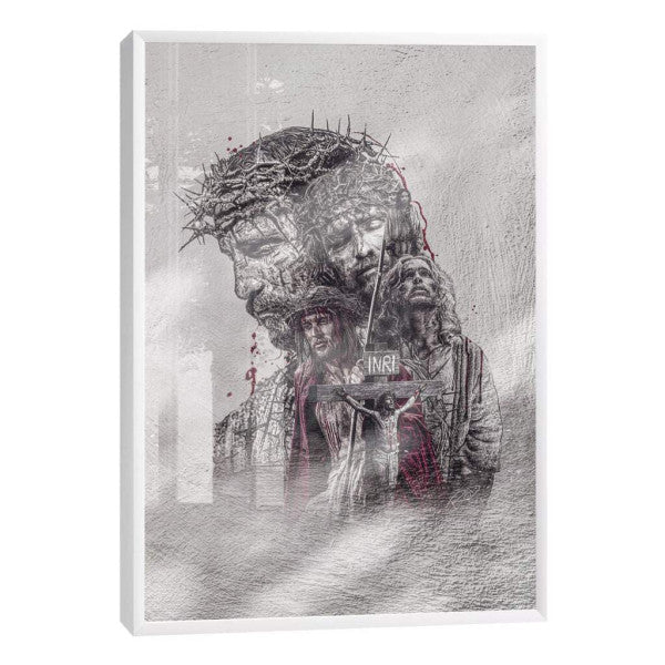 Quadro Decorativo: Visão Inspiradora de Jesus na Cruz