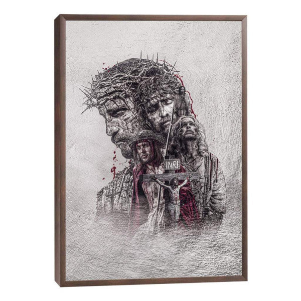 Quadro Decorativo: Visão Inspiradora de Jesus na Cruz