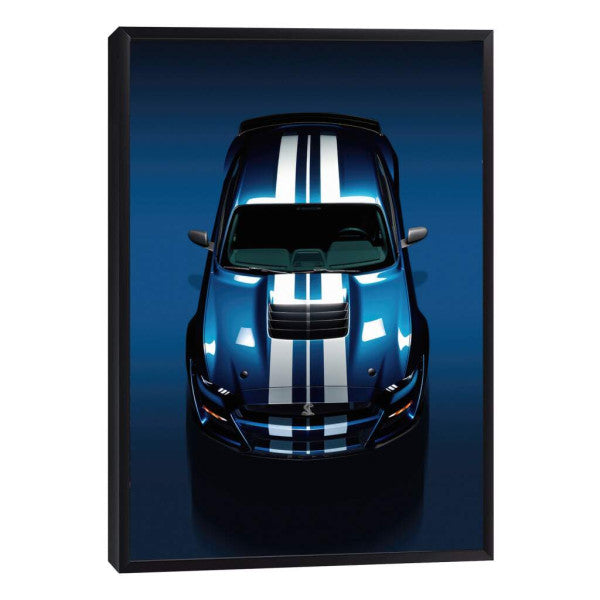 Quadro Decorativo Mustang Shelby GT500 - Beleza Clássica