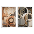 Quadro Decorativo: Abstração Terrosa - Beleza Singular