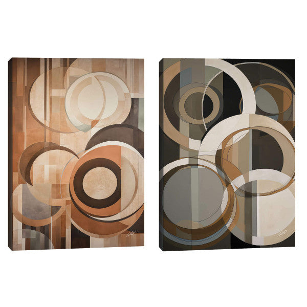 Quadro Decorativo: Abstração Terrosa - Beleza Singular