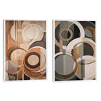 Quadro Decorativo: Abstração Terrosa - Beleza Singular