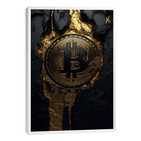 Quadro Decorativo O Poder do Bitcoin