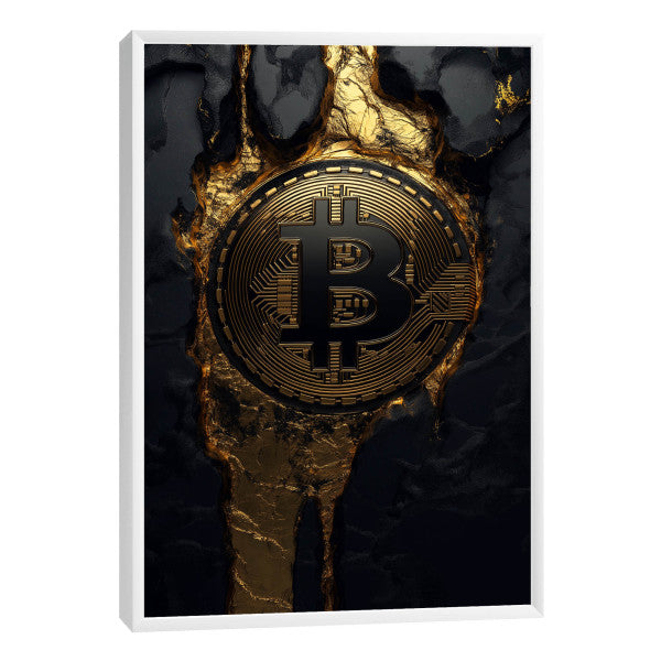 Quadro Decorativo O Poder do Bitcoin
