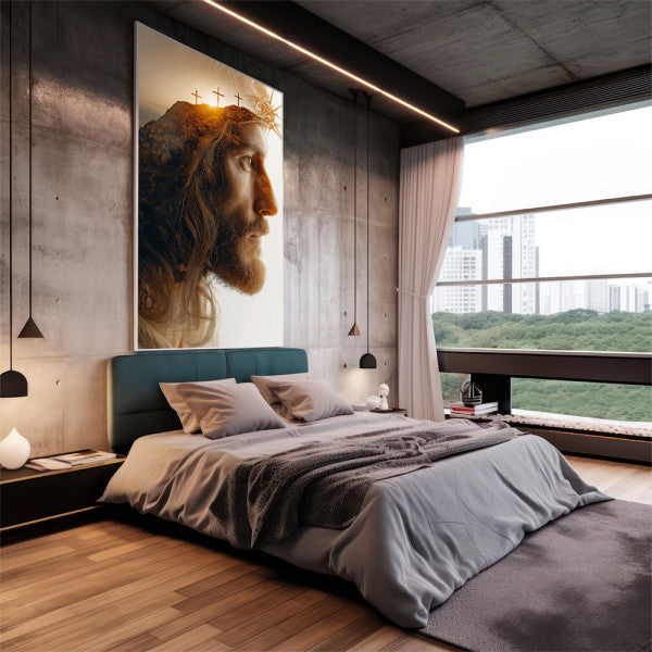 Quadro Decorativo Serenidade e Fé