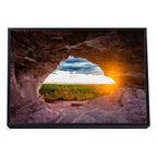 Quadro Decorativo Caverna ao Amanhecer: Ilumine seu Lar