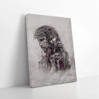 Quadro Decorativo: Visão Inspiradora de Jesus na Cruz
