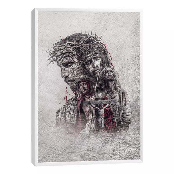 Quadro Decorativo: Visão Inspiradora de Jesus na Cruz