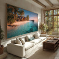 Quadro Decorativo Tropical Sereno