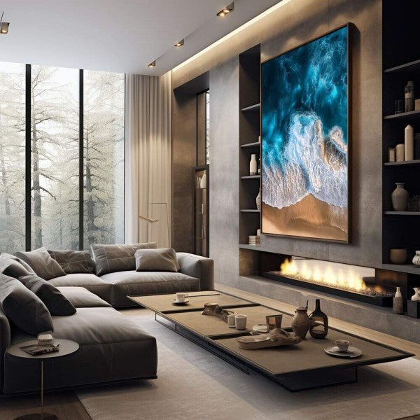 Quadro Decorativo Praia Serene
