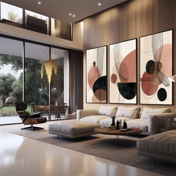 Quadro Decorativo Abstrato Tranquilidade