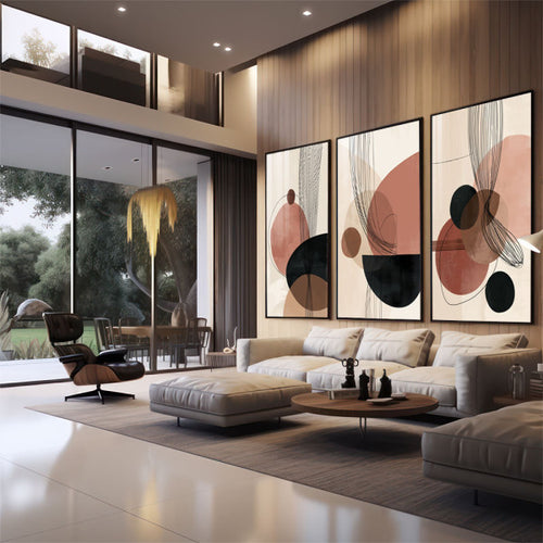 Quadro Decorativo Abstrato Tranquilidade