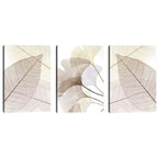 Quadro Decorativo Folhas de Ginkgo - Toque de Natureza Exclusivo