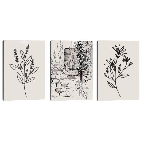Quadro Decorativo Botânica Elegante - Toque Natural Único