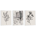 Quadro Decorativo Botânica Elegante - Toque Natural Único