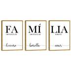 Quadro Decorativo 'Inspire': Letras que Transformam