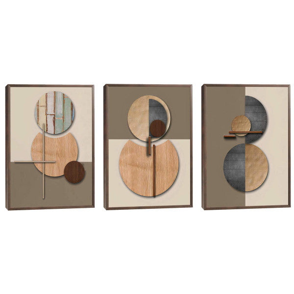 Quadro Decorativo: Abstração Vibrante - Um Toque de Classe