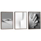 Quadro Decorativo: Elegância Moderna em Preto e Branco