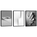 Quadro Decorativo: Elegância Moderna em Preto e Branco