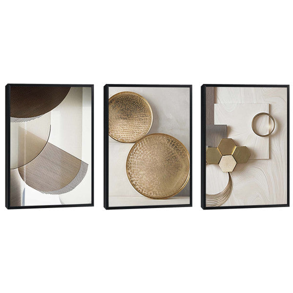 Quadro Decorativo Geometria da Arte Sofisticada: Inspire-se