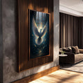 Quadro Decorativo Pomba da Liberdade Celestial