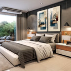 Quadro Decorativo Moderno Geometria Serene