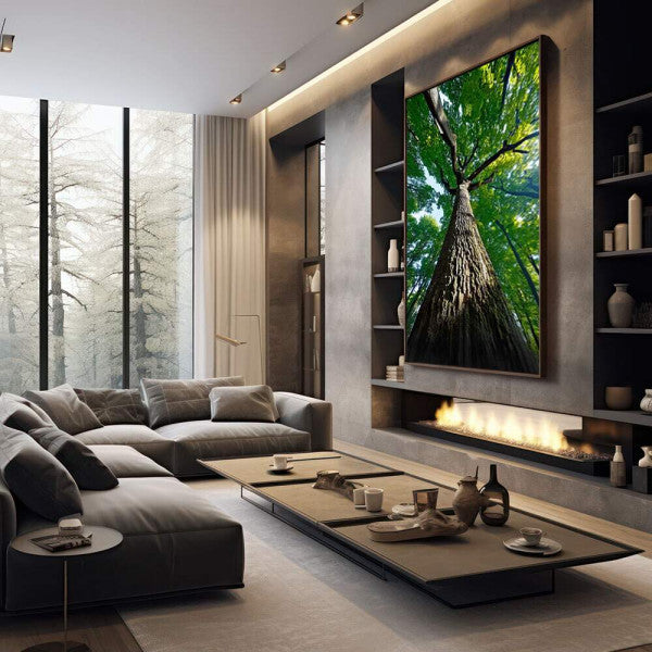 Quadro Decorativo Tronco da Vida com Força