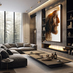 Quadro Decorativo Serenidade e Fé